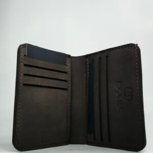 🟤Gucci Classic Brown Leather Wallet – محفظة قوتشي الجلدية البنية الكلاسيكية
