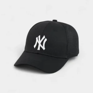 كاب-NY Yankees Black Mesh Back Cap