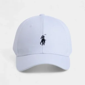 White Polo Baseball Cap