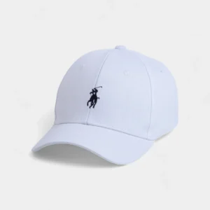 White Polo Baseball Cap