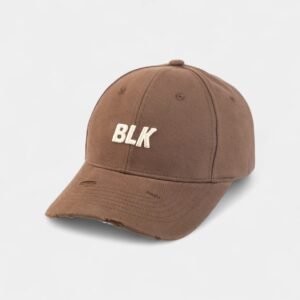 BLK Distressed Baseball Cap