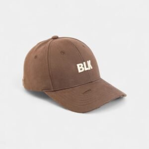 BLK Distressed Baseball Cap