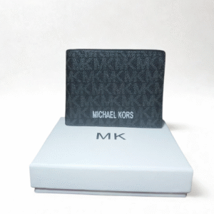محفظة رجالي مايكل كورس اسود -Michael Kors Billfold Wallet with Coin Pouch